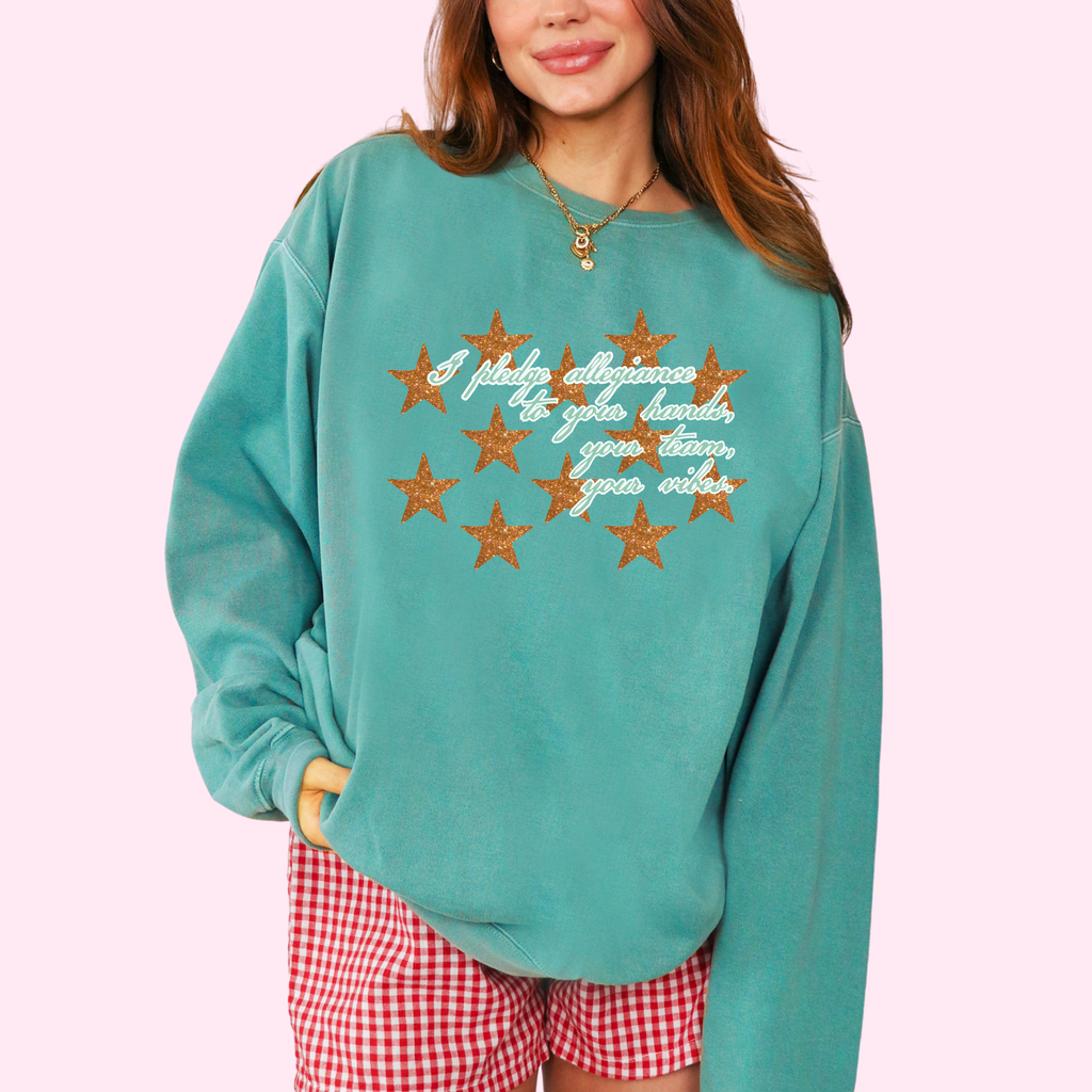 I pledge allegiance comfort colors tee