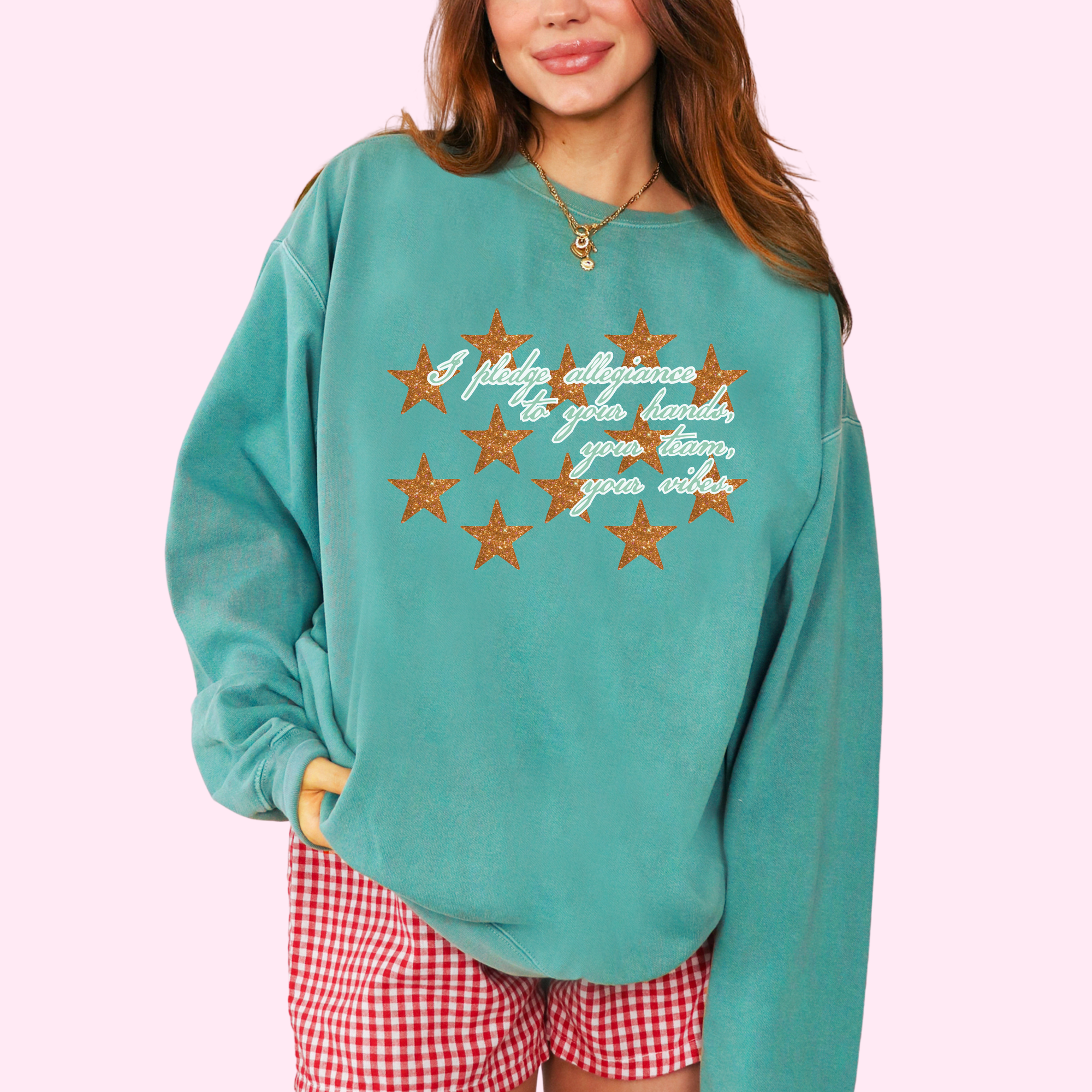 I pledge allegiance comfort colors tee