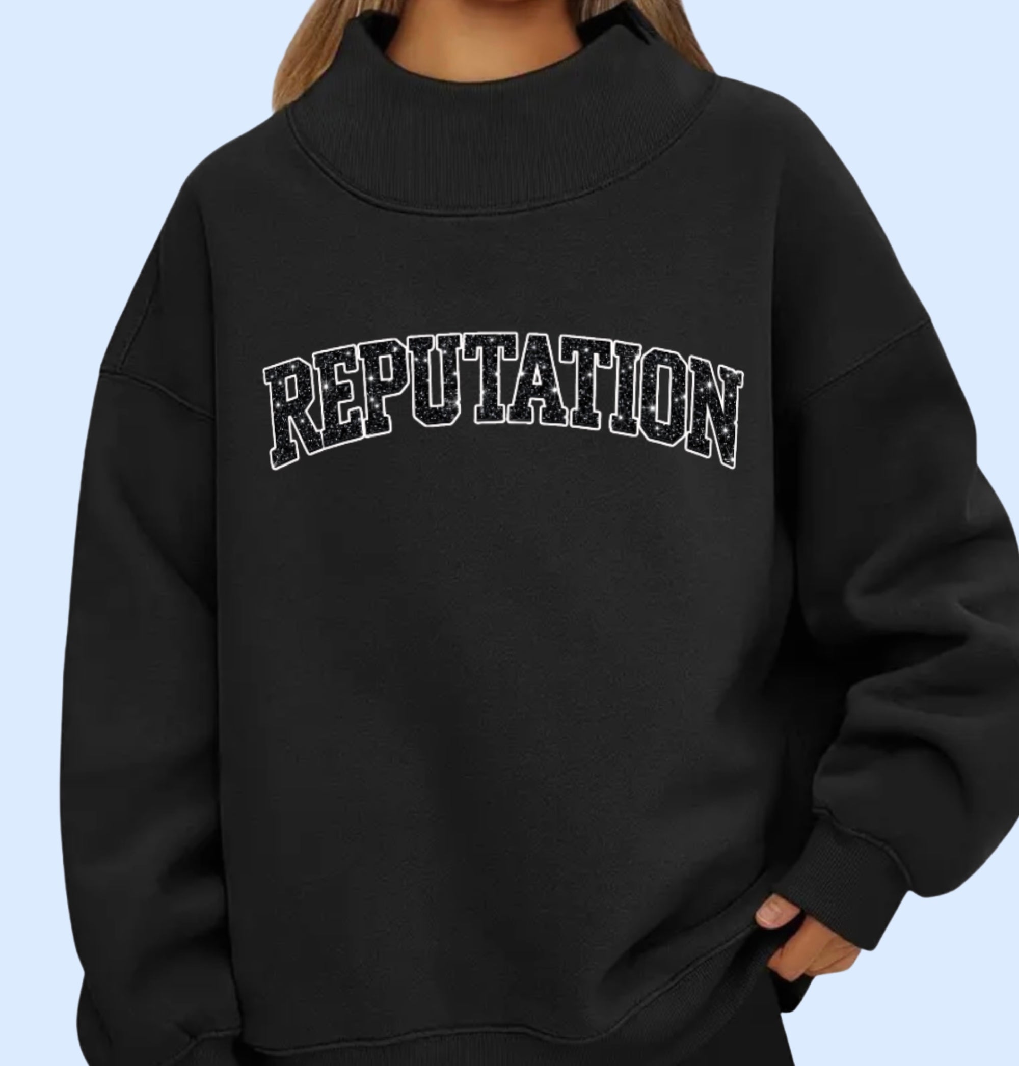 Limited edition mock neck sweaters