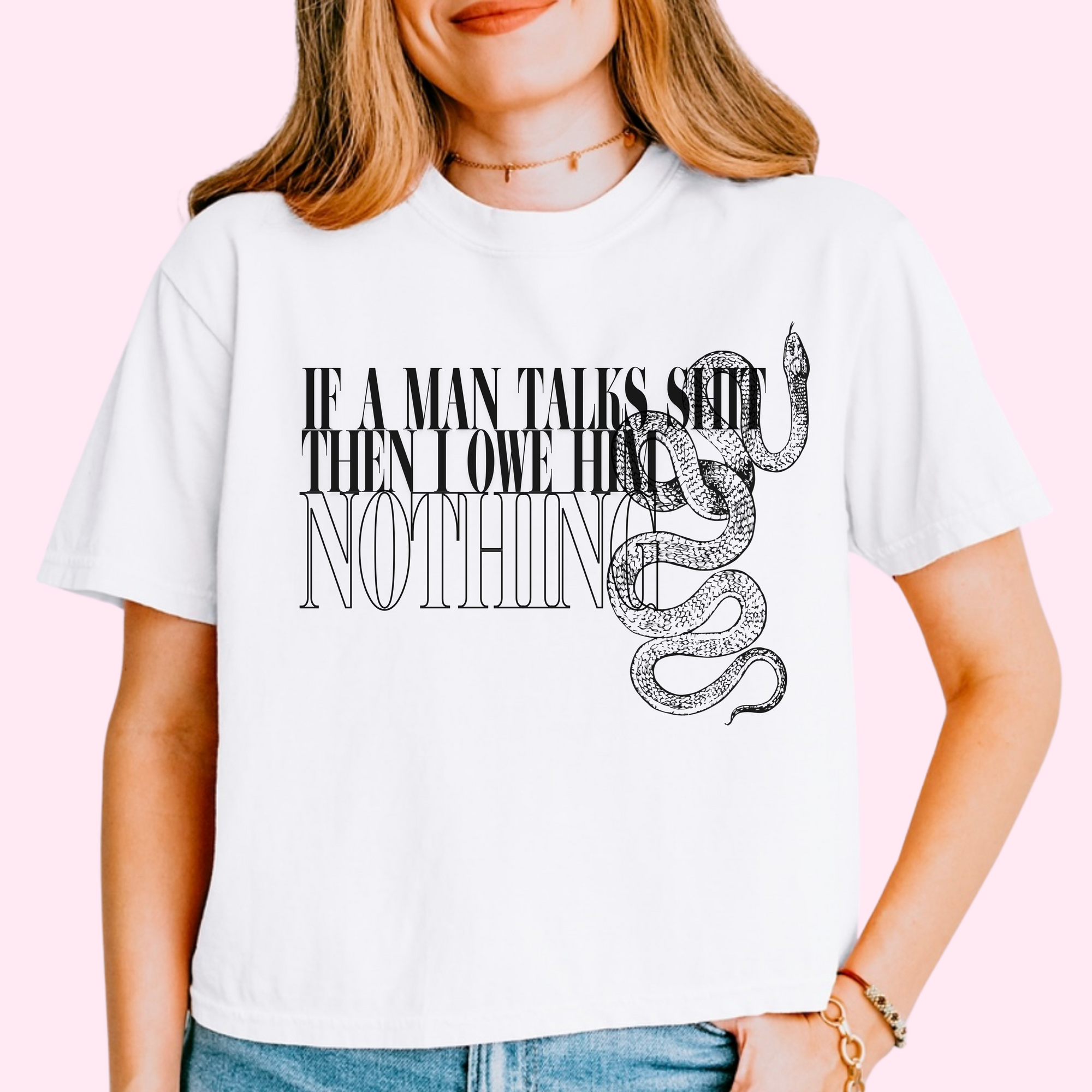 I did something bad comfort colors tee