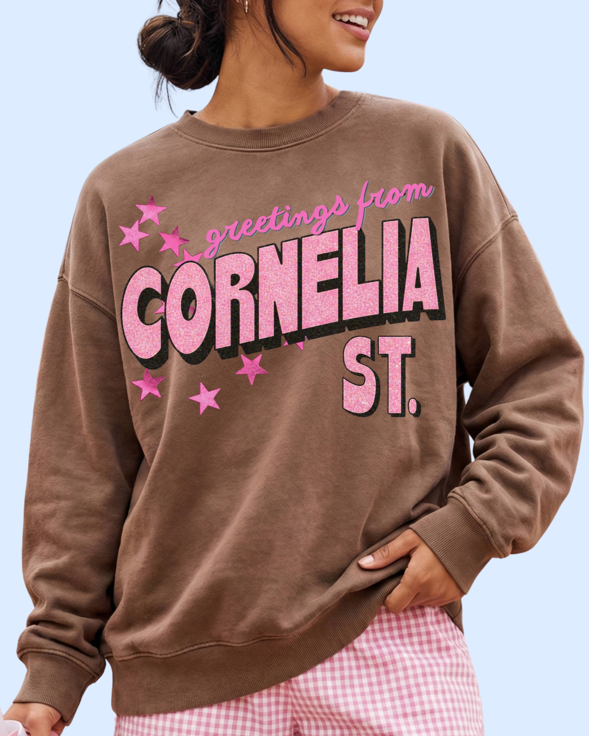 CORNELIA ST. Comfort colors tee