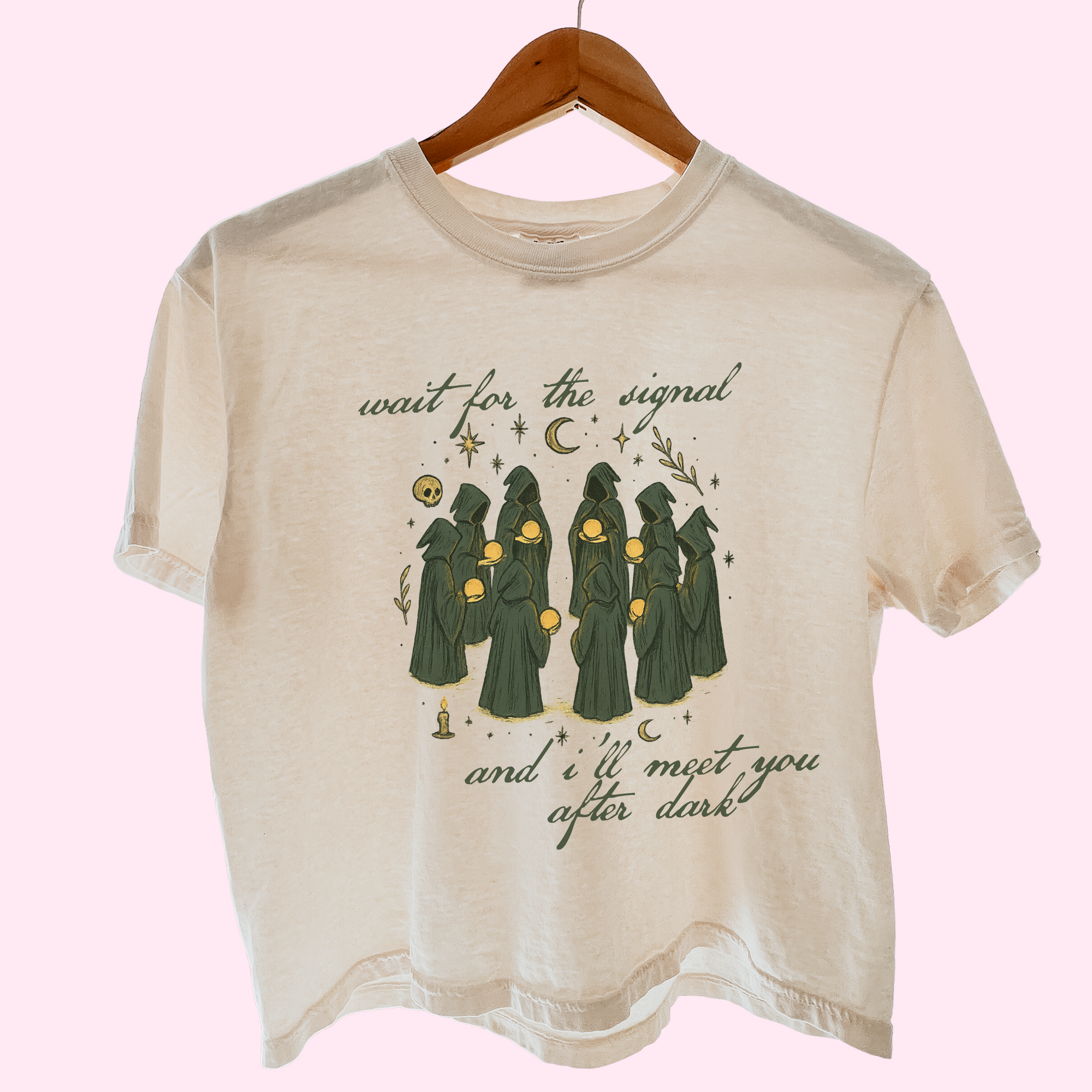 Wait for the signal comfort colors tee