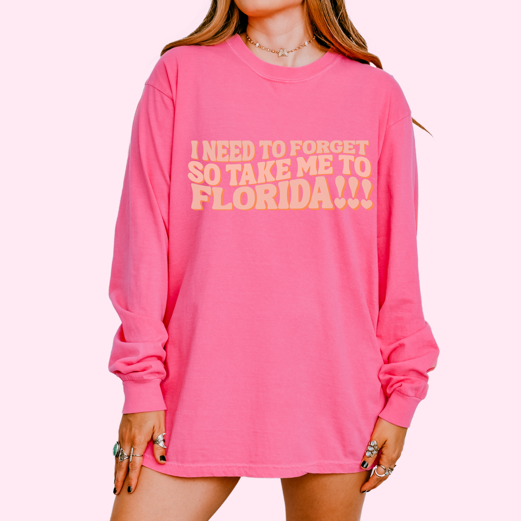 Take me to Florida!!! comfort colors tee