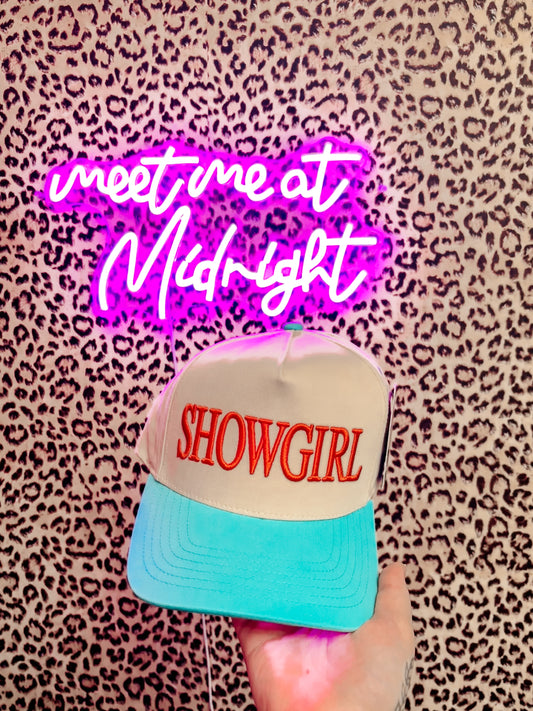 The Showgirl Era embroidered SnapBack