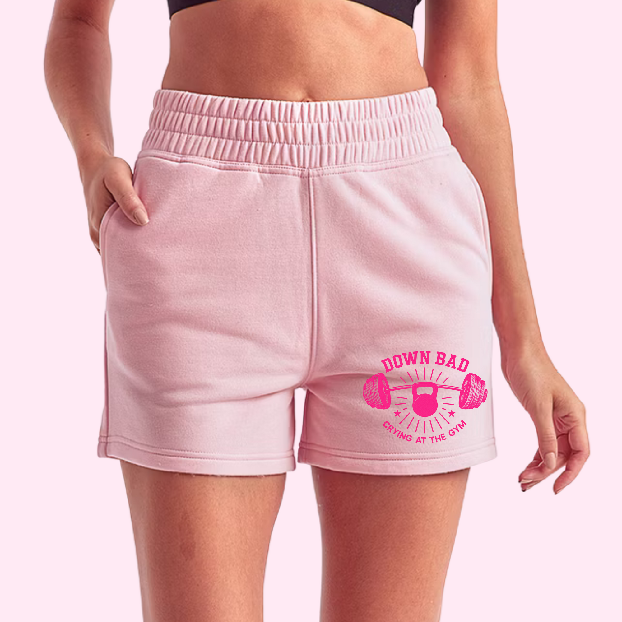 Down bad jogger shorts