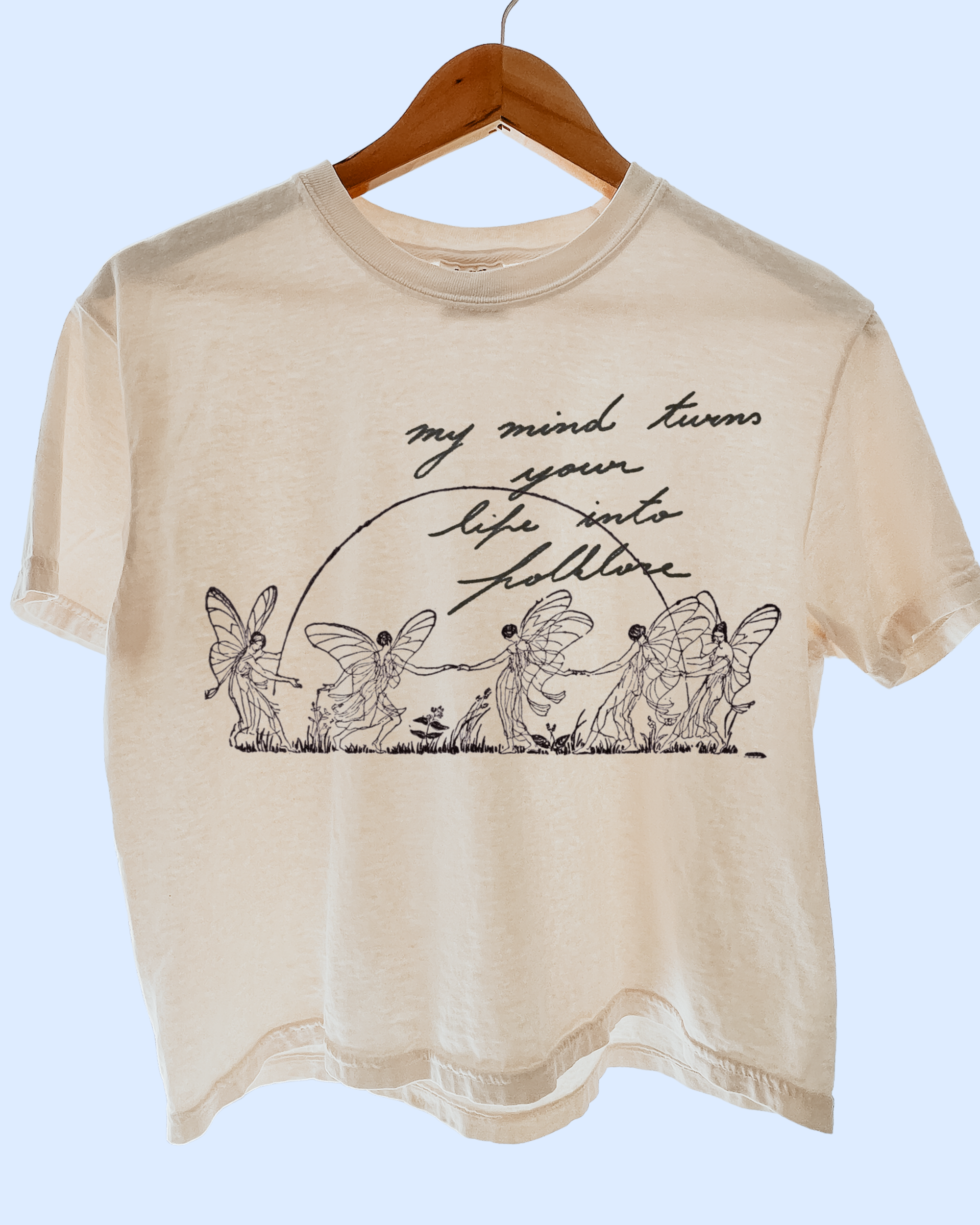 My mind turns your life into folklore comfort colors tee