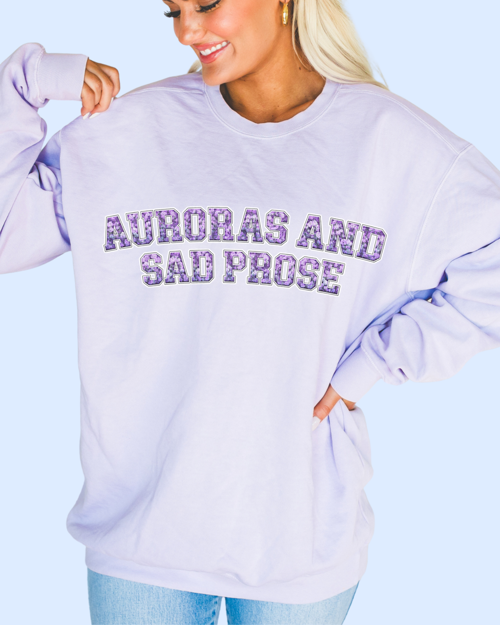Auroras & Sad Prose comfort colors tee