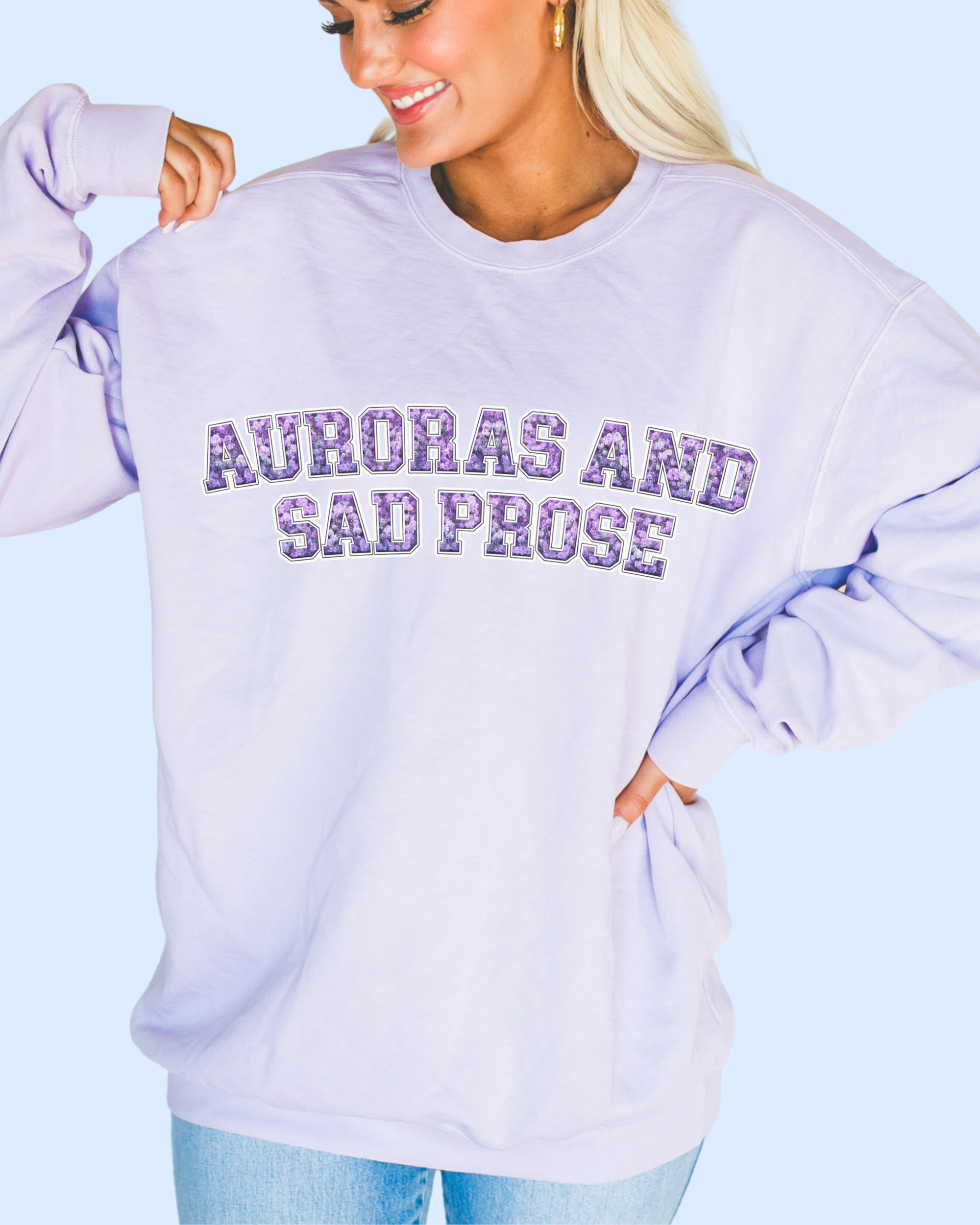 Auroras & Sad Prose comfort colors tee