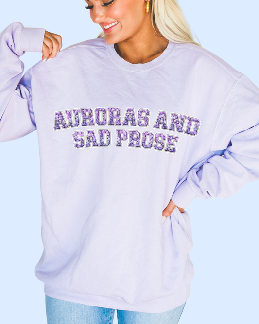 Auroras & Sad Prose comfort colors tee