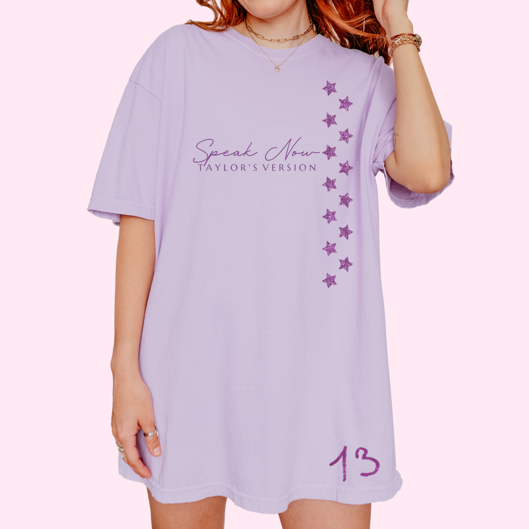 Speak now eras edition comfort colors tee