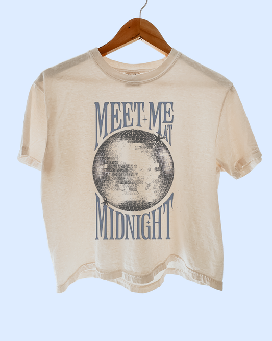 Meet me at midnight comfort colors tee