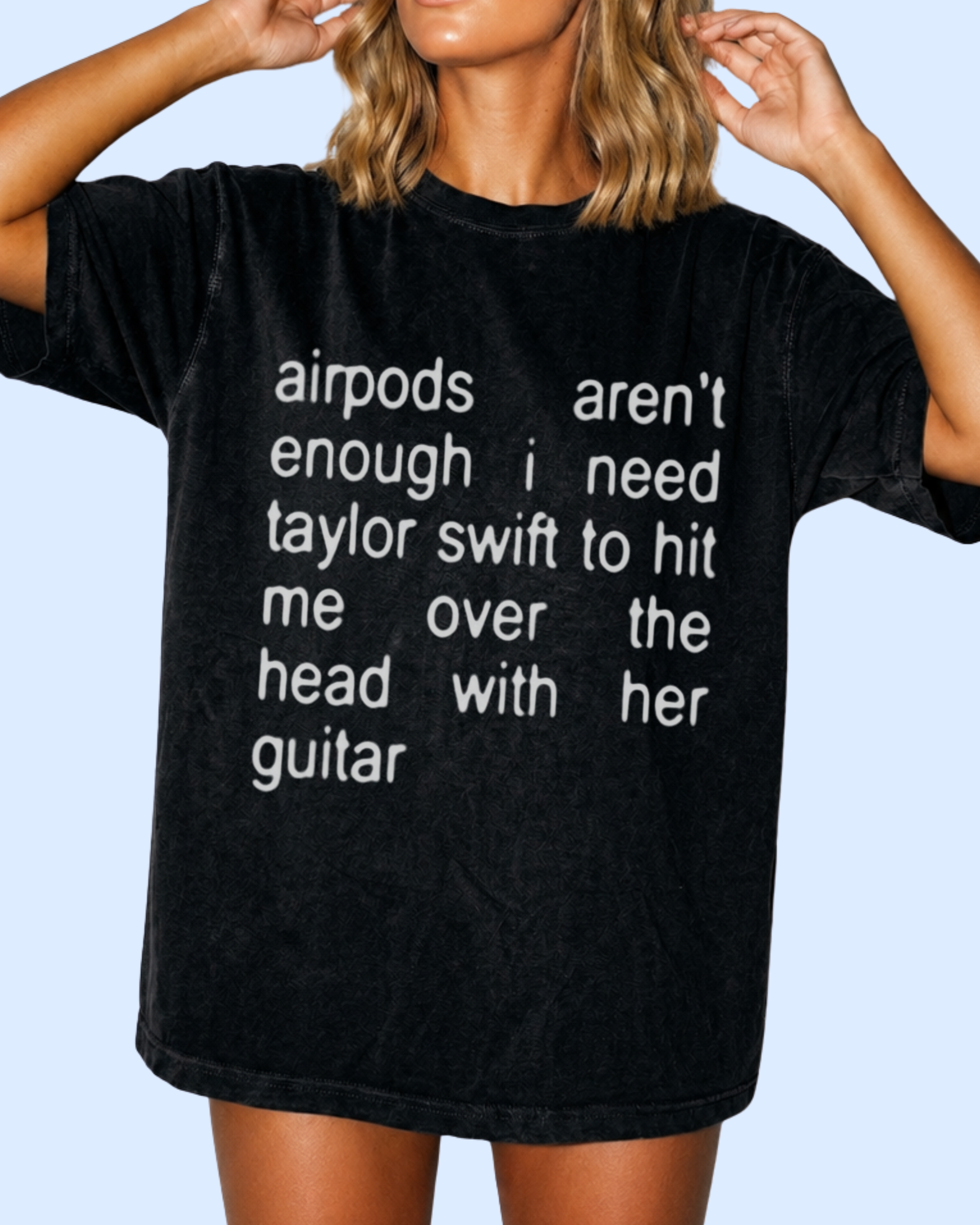Taylor’s guitar comfort colors tee