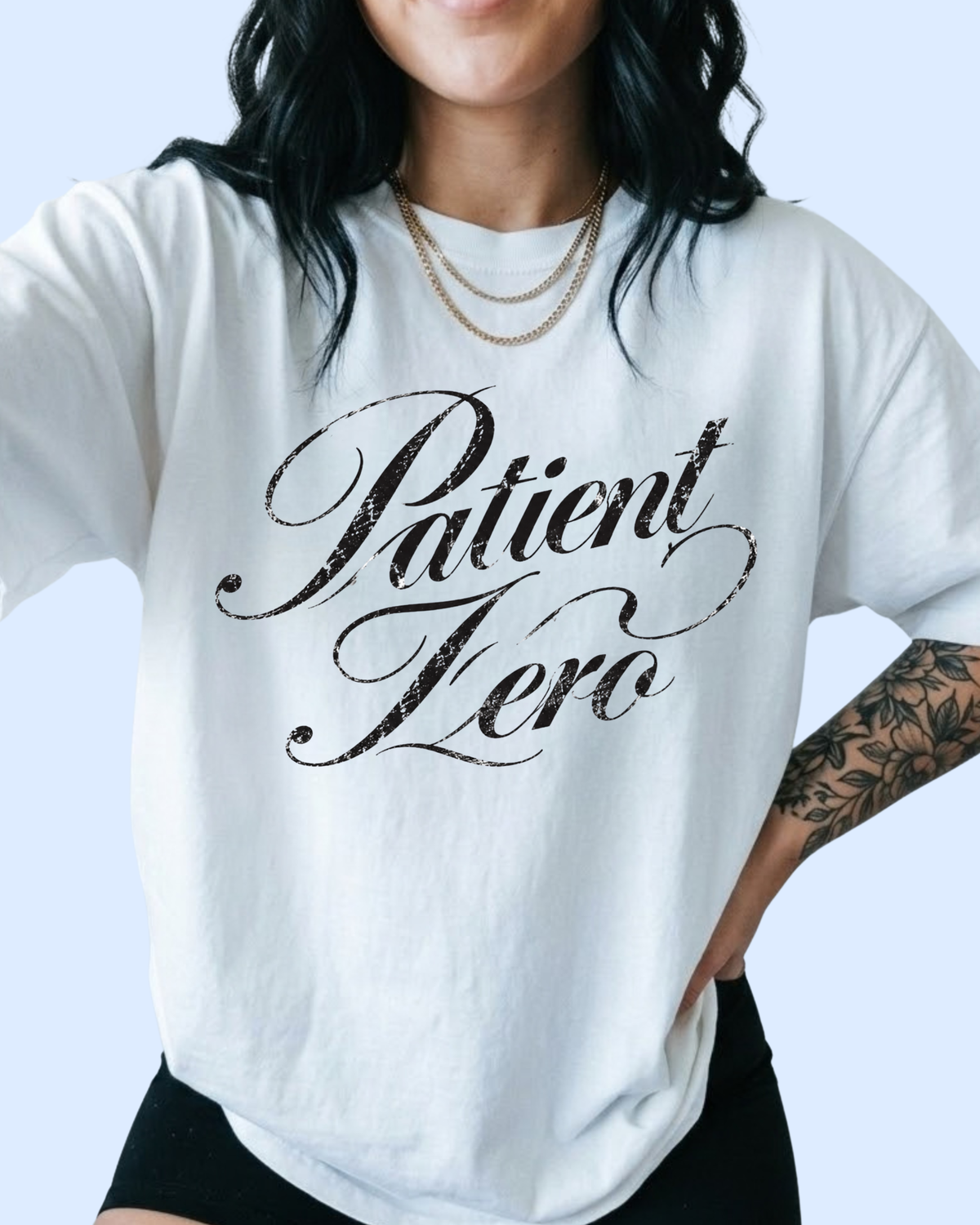 Patient zero comfort colors tee