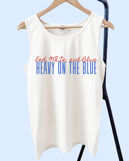 HEAVY ON THE BLUE