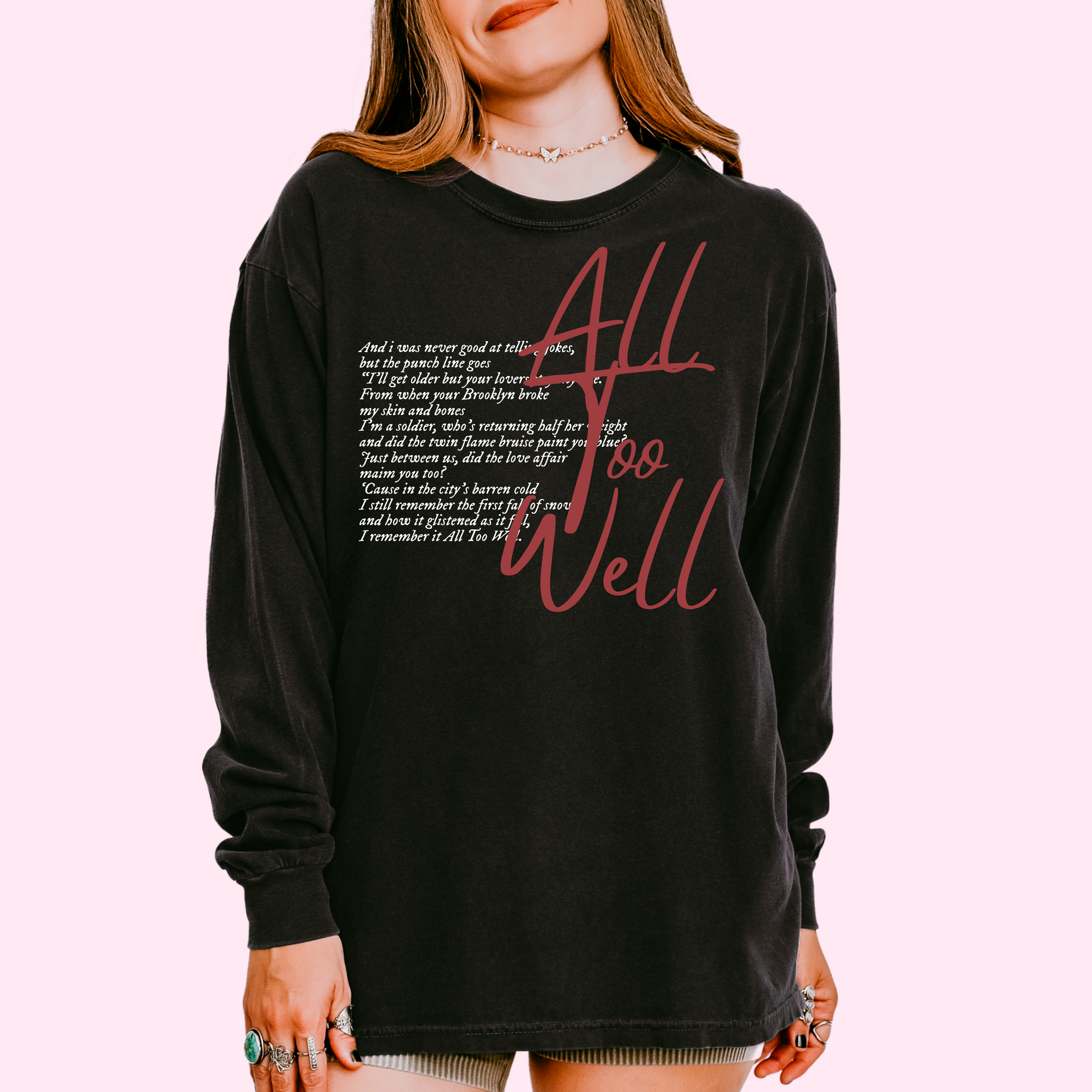 Did the love affair maim you too? comfort colors tee