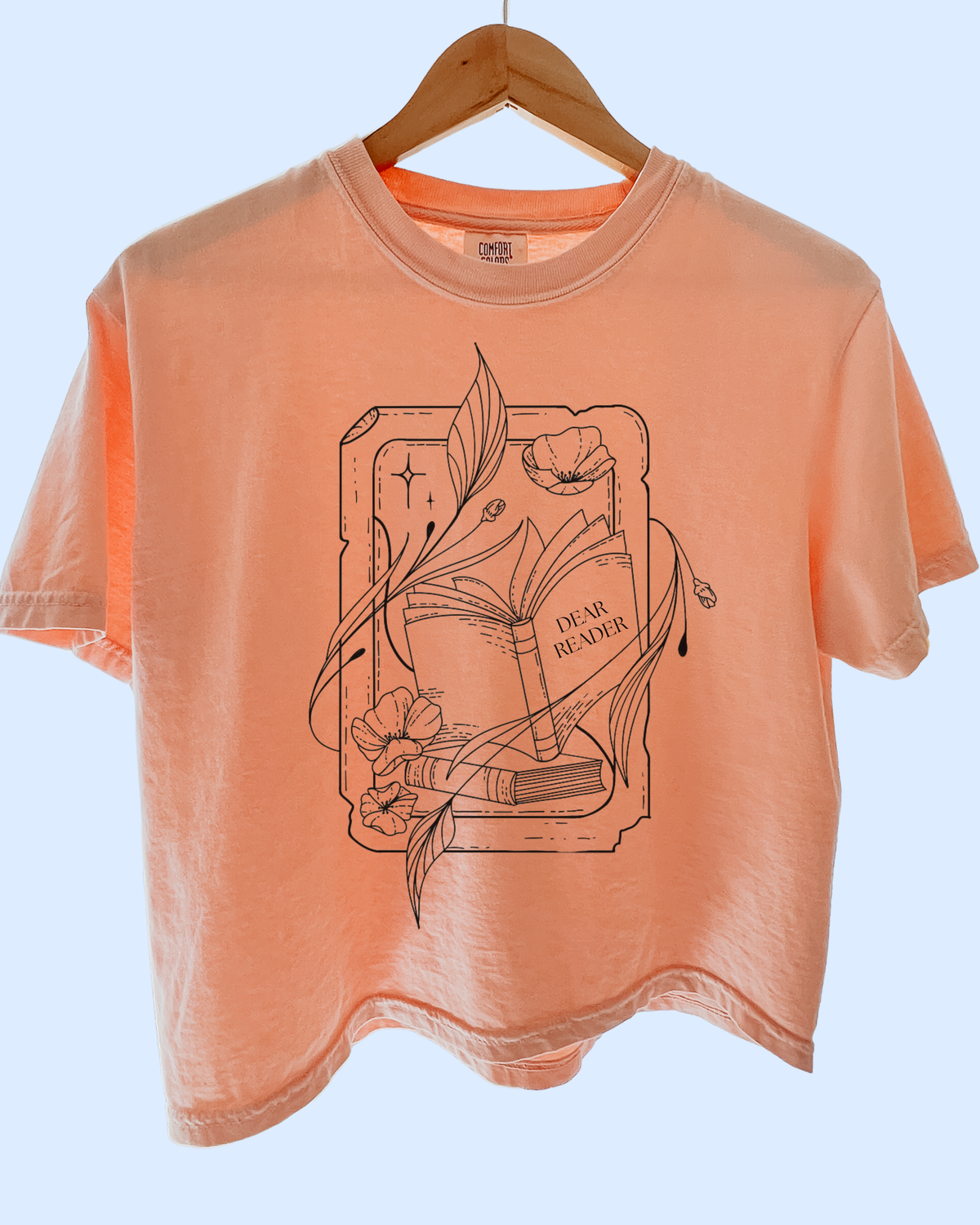Dear reader comfort colors tee