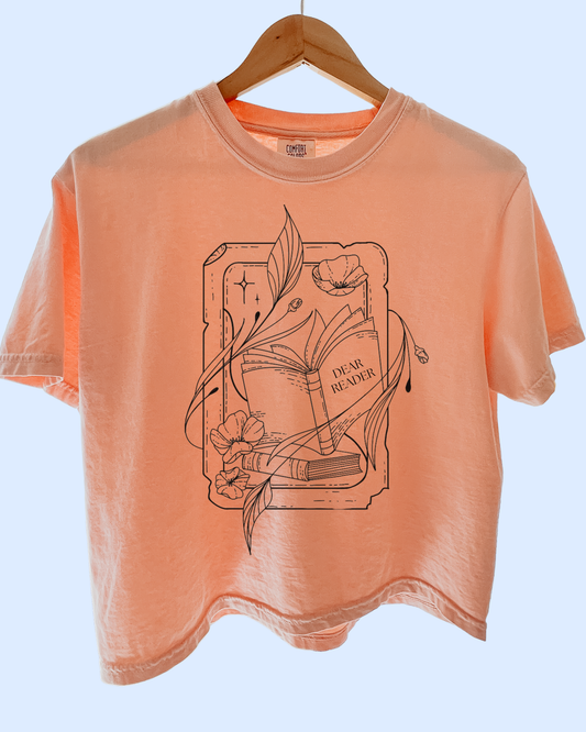Dear reader comfort colors tee