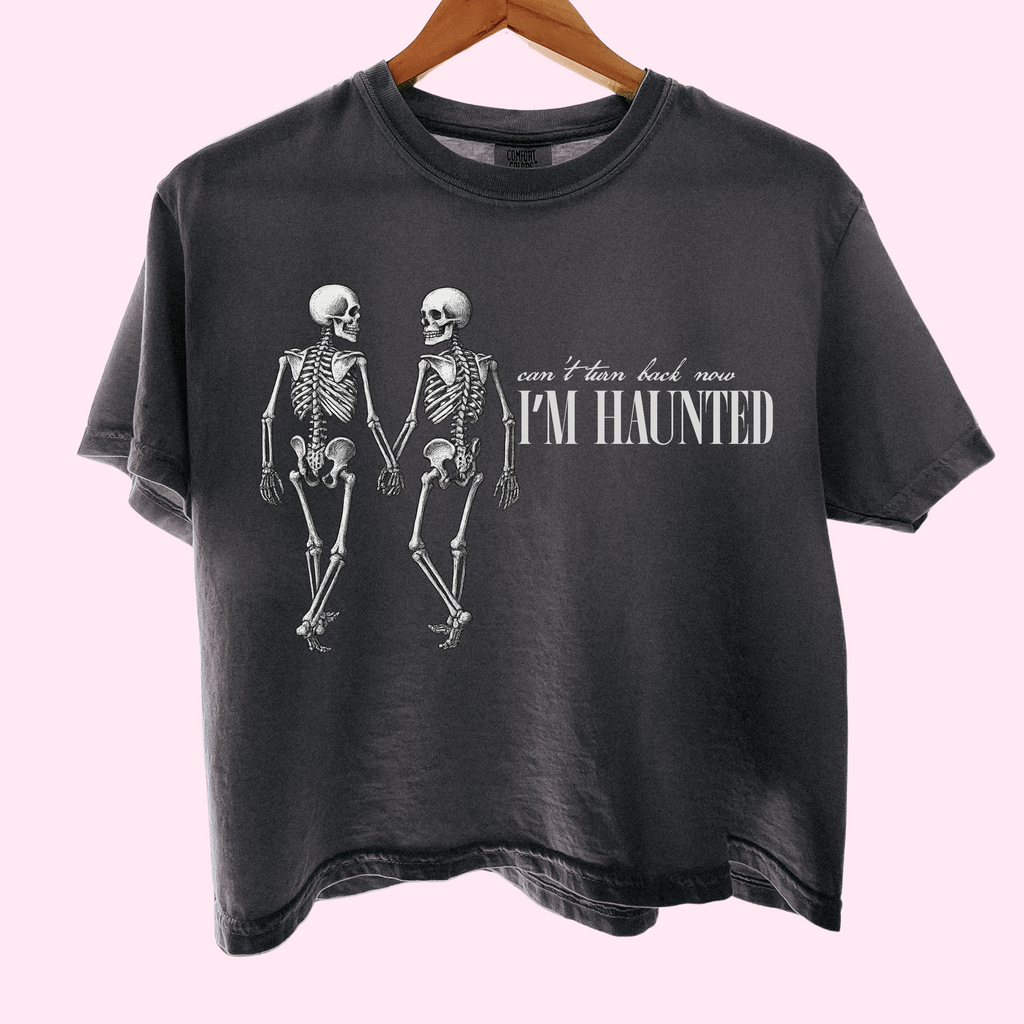 I’m haunted comfort colors tee