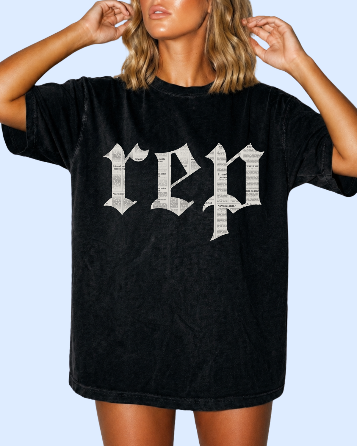 Rep newspaper comfort colors tee