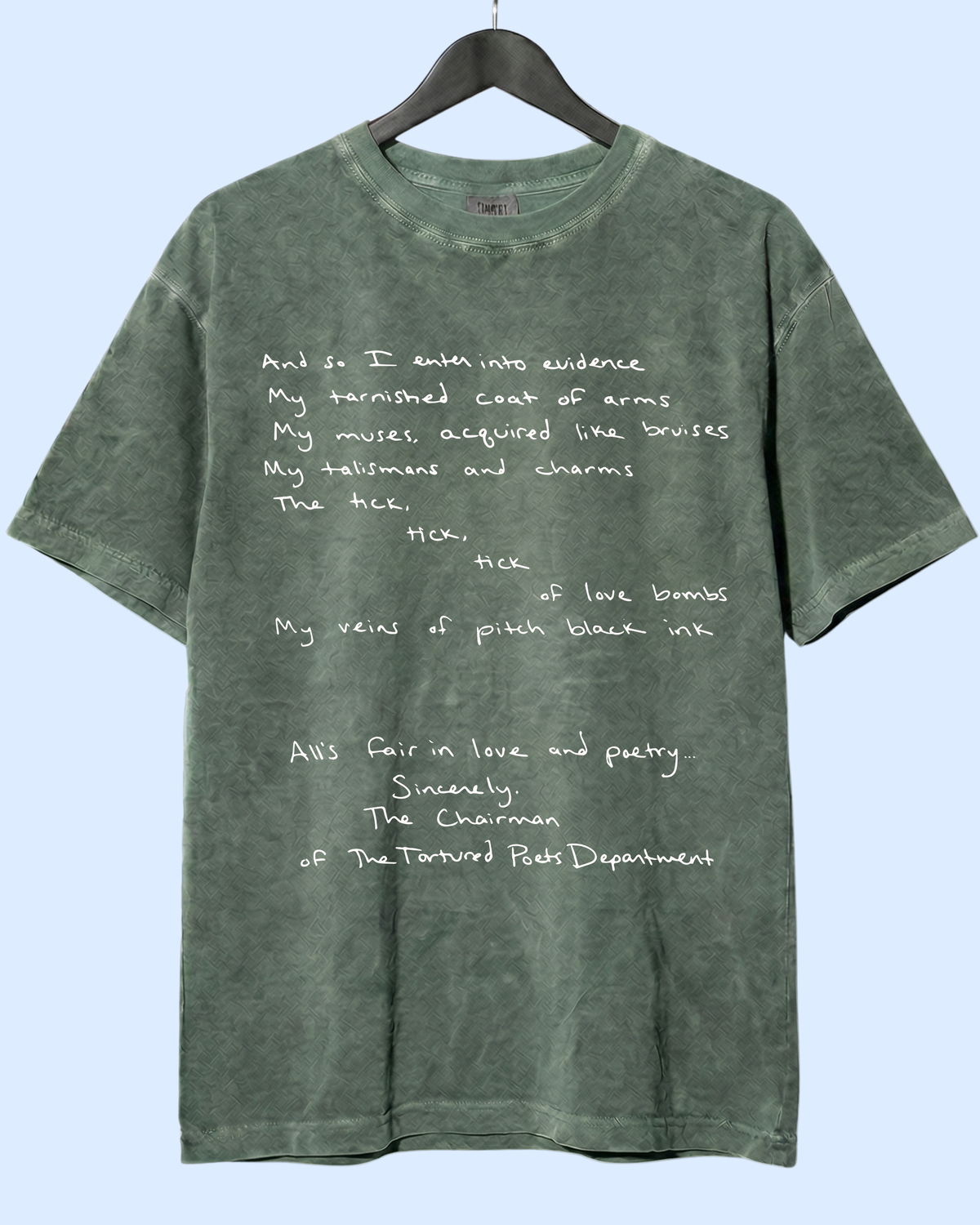 The chairman comfort colors tee