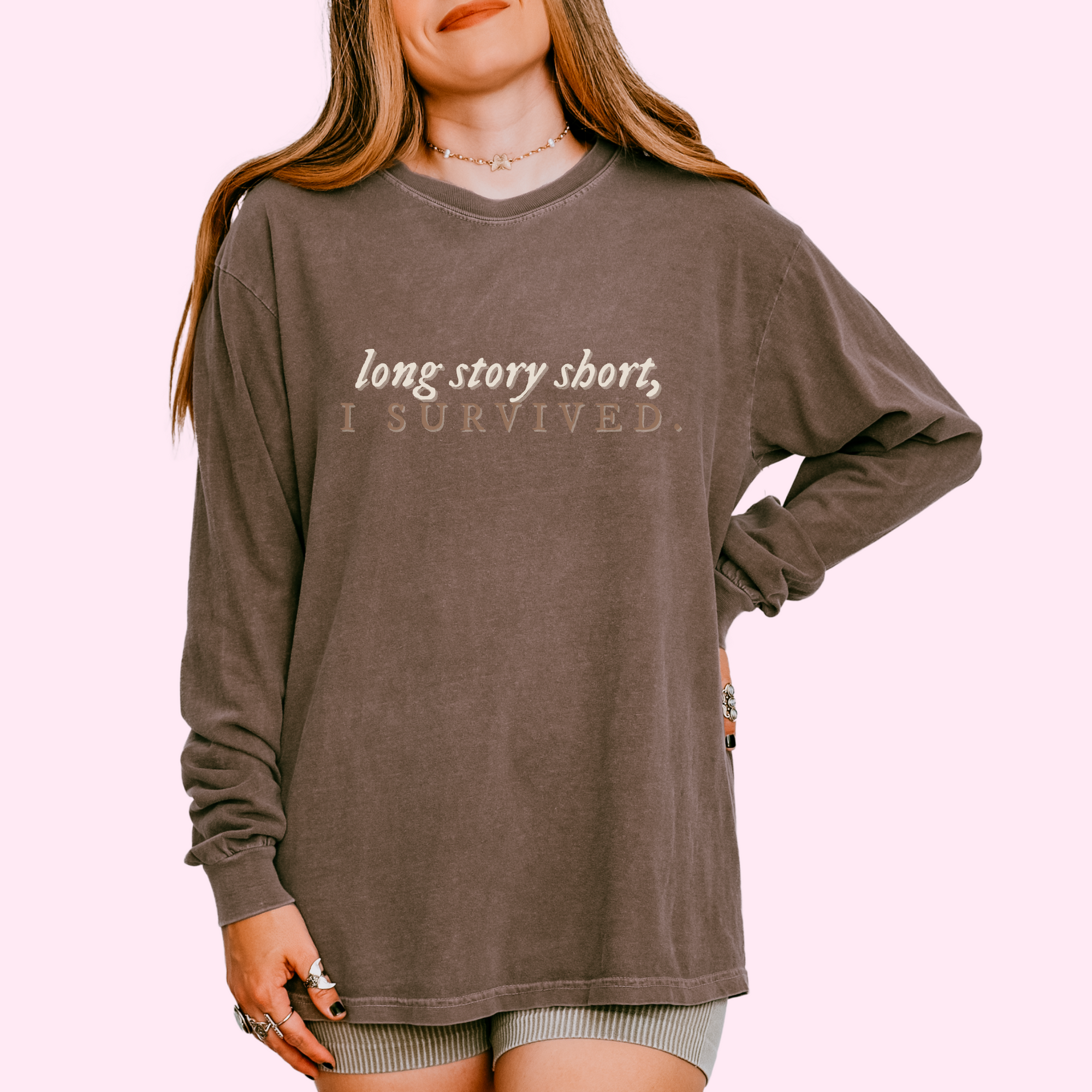 Long story short I survived comfort colors tee