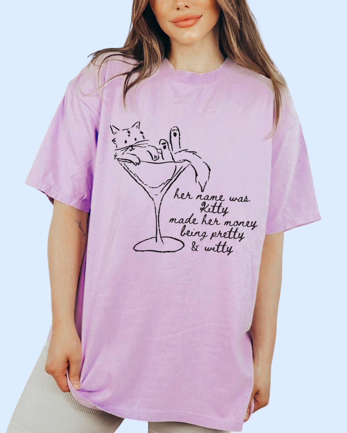 Her name was kitty comfort colors tee