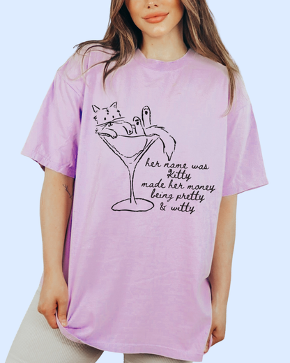 Her name was kitty comfort colors tee