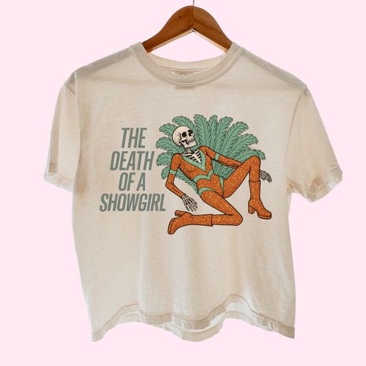 The death of a showgirl comfort colors tee
