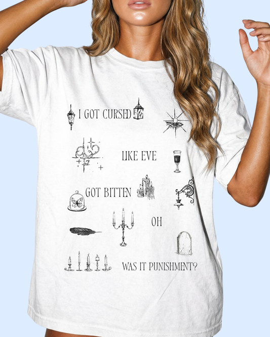 Like eve got bitten comfort colors tee