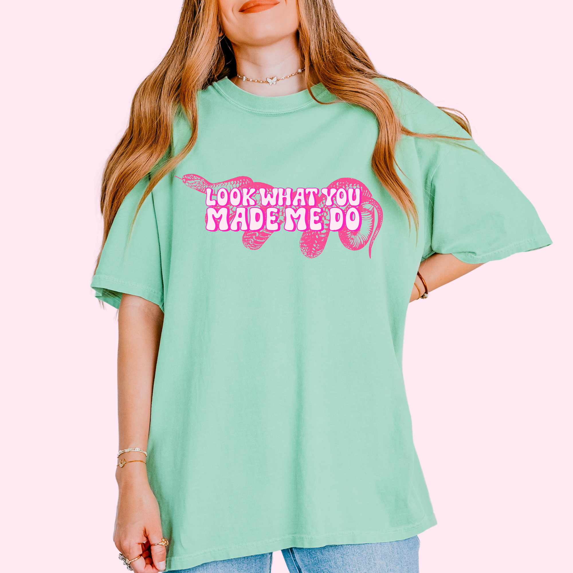 Look what you made me do comfort colors tee