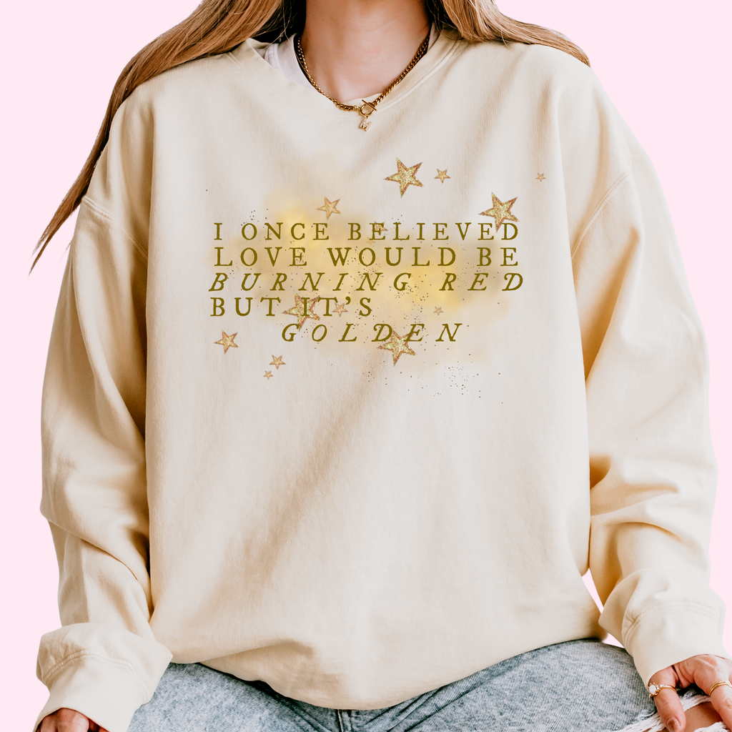 It’s golden comfort colors tee