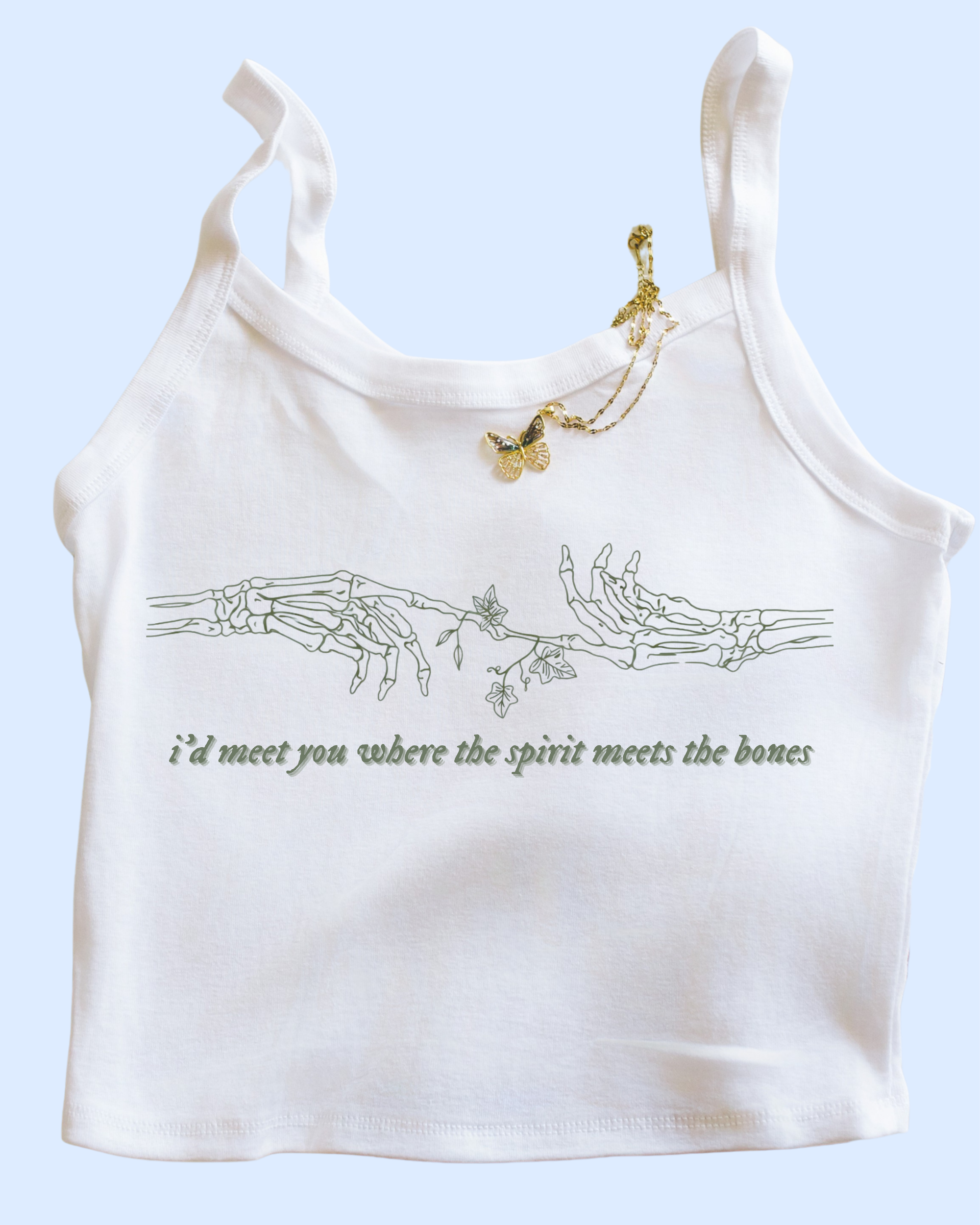 Where the spirit meets the bones comfort colors tee