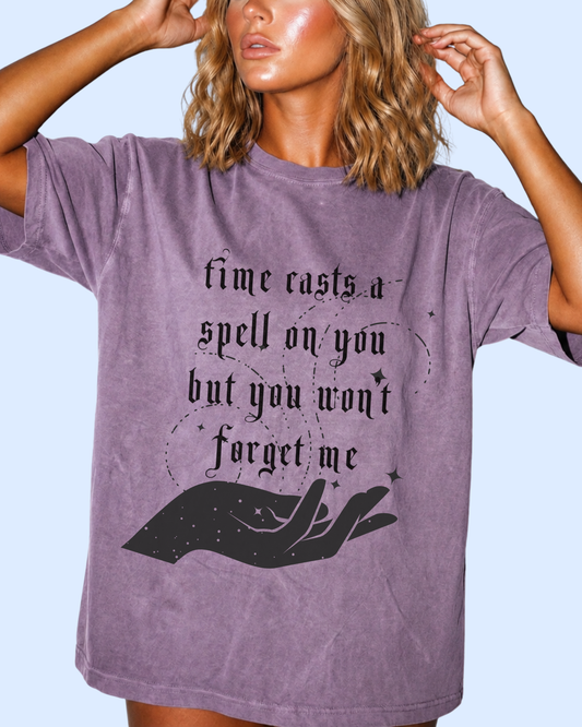 Time casts a spell on you comfort colors tee