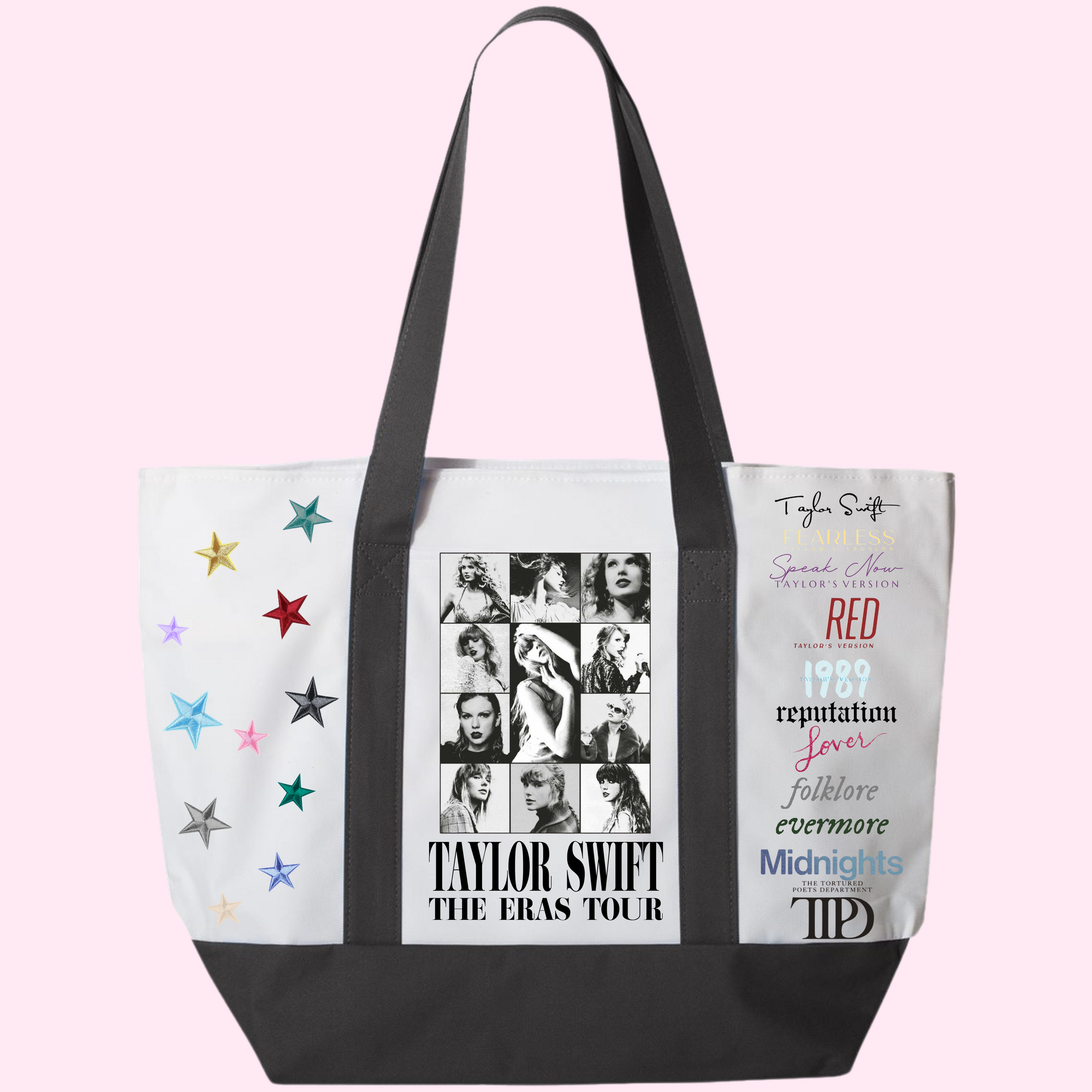 The eras tour official zippered tote