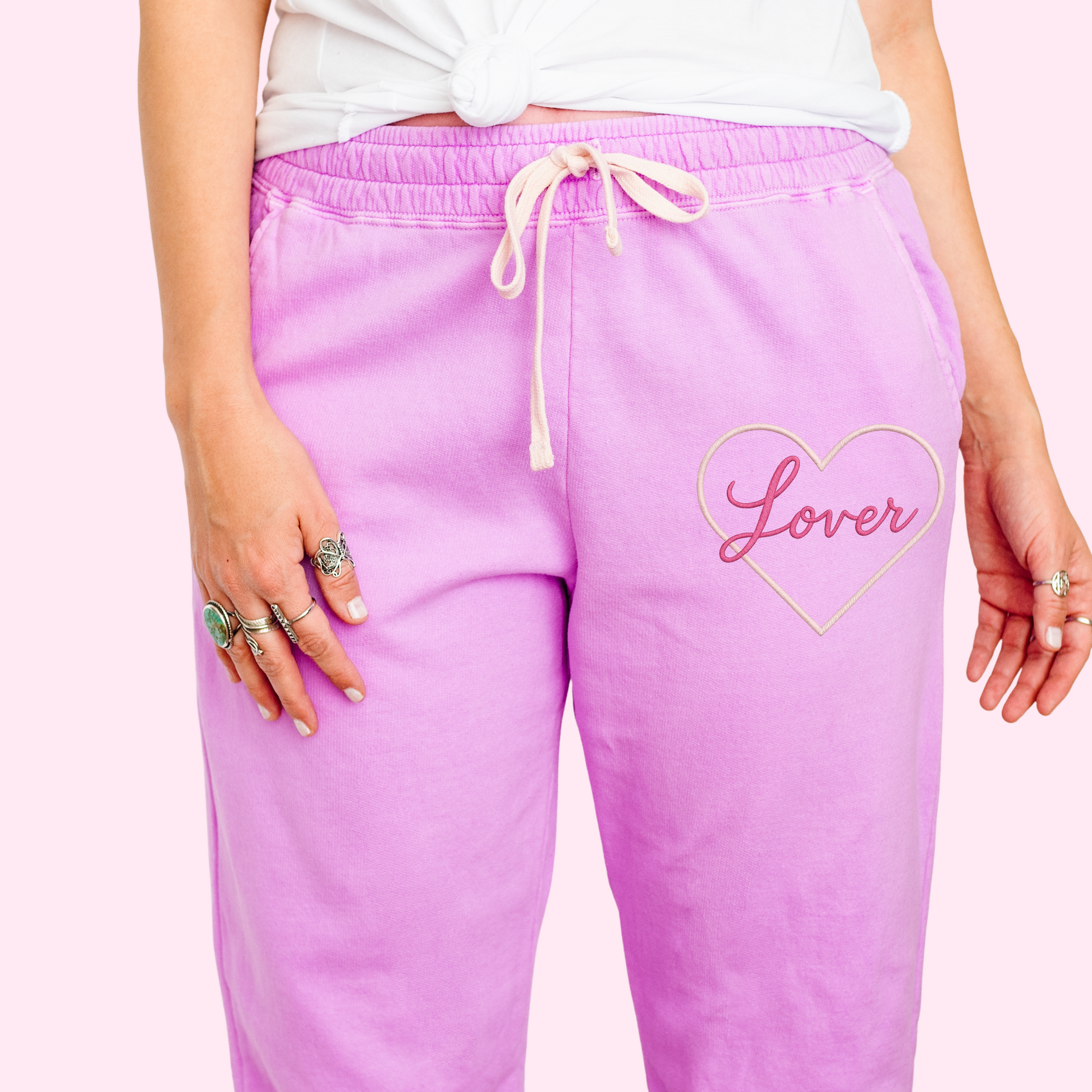 The lover album embroidered comfort colors apparel