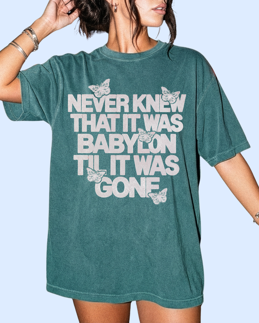 Babylon comfort colors tee