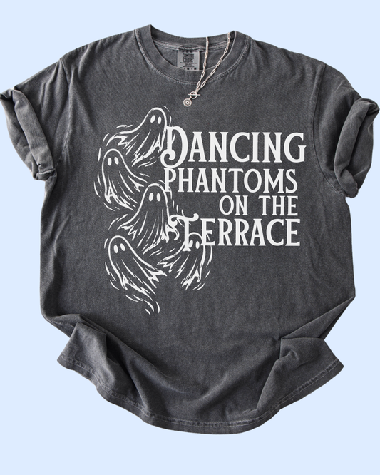 Dancing phantoms on the terrace comfort colors tee