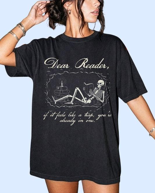 Dear reader comfort colors tee