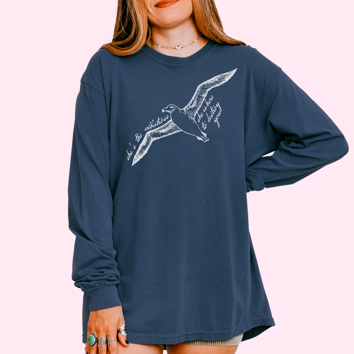 The albatross comfort colors tee