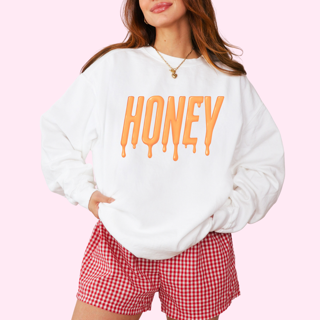 Honey comfort colors tee