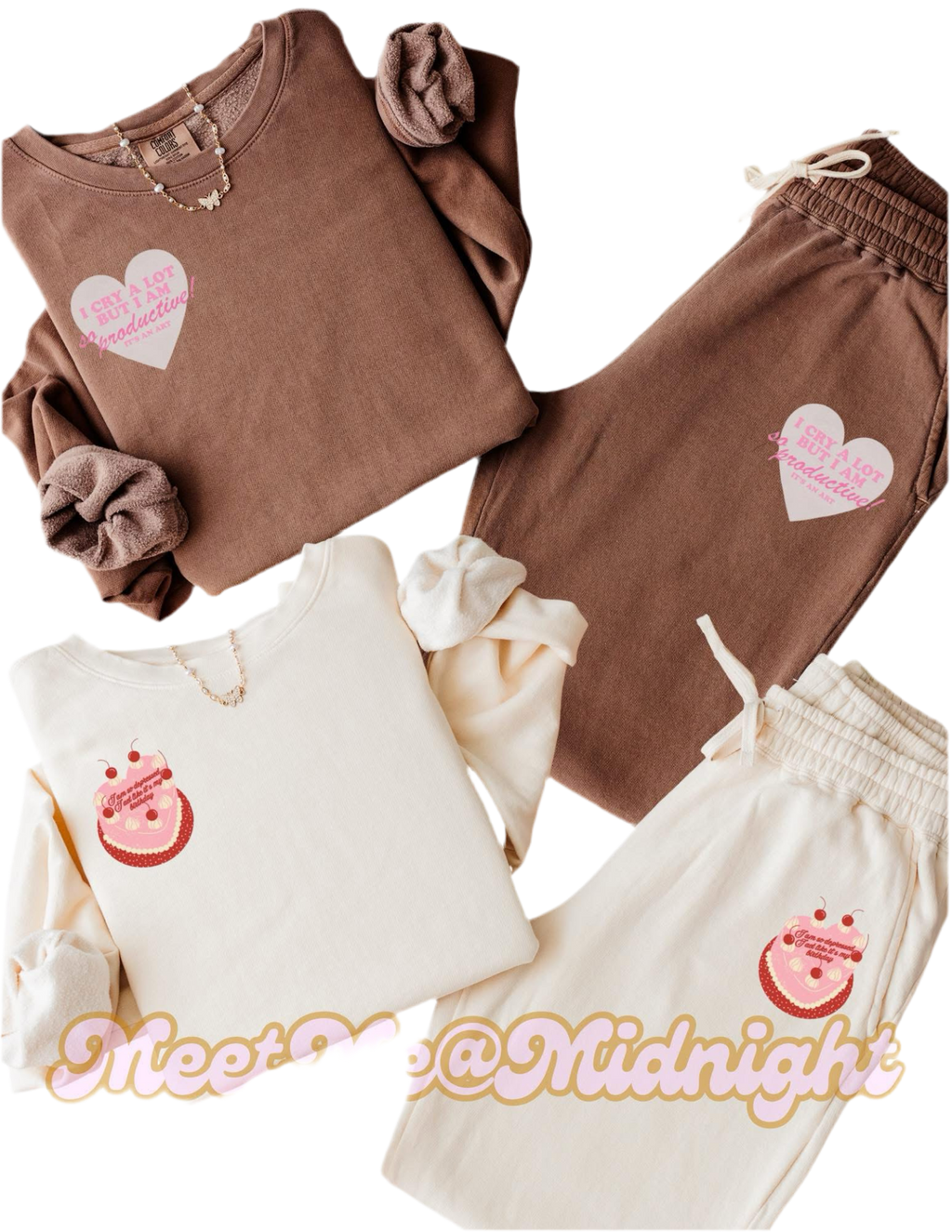 Design your own comfort colors sweat set