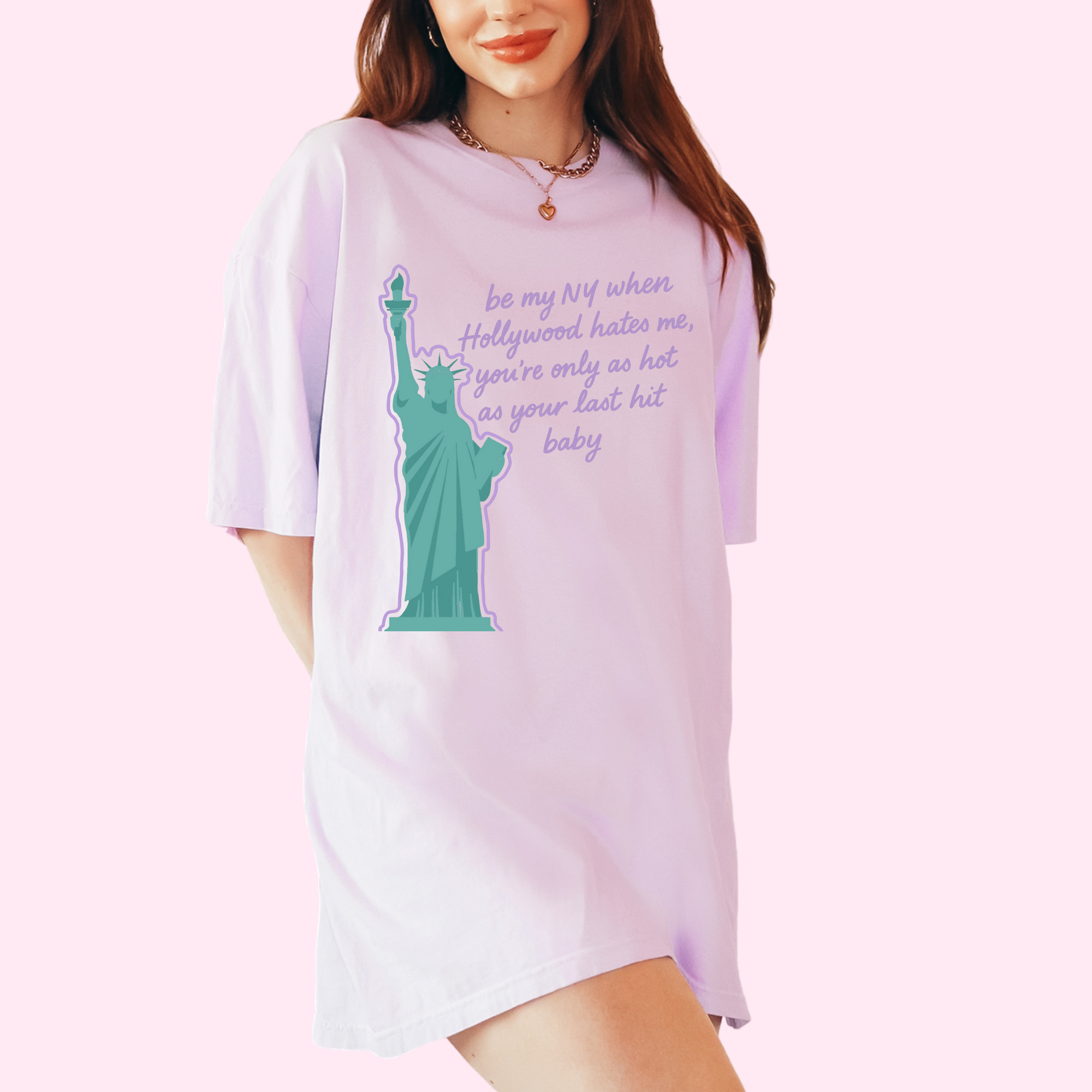 Be my NY comfort colors tee