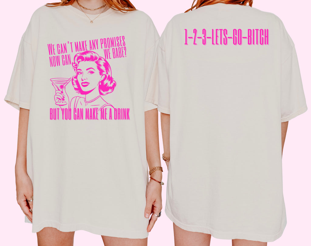 123 LGB comfort colors front and back tee