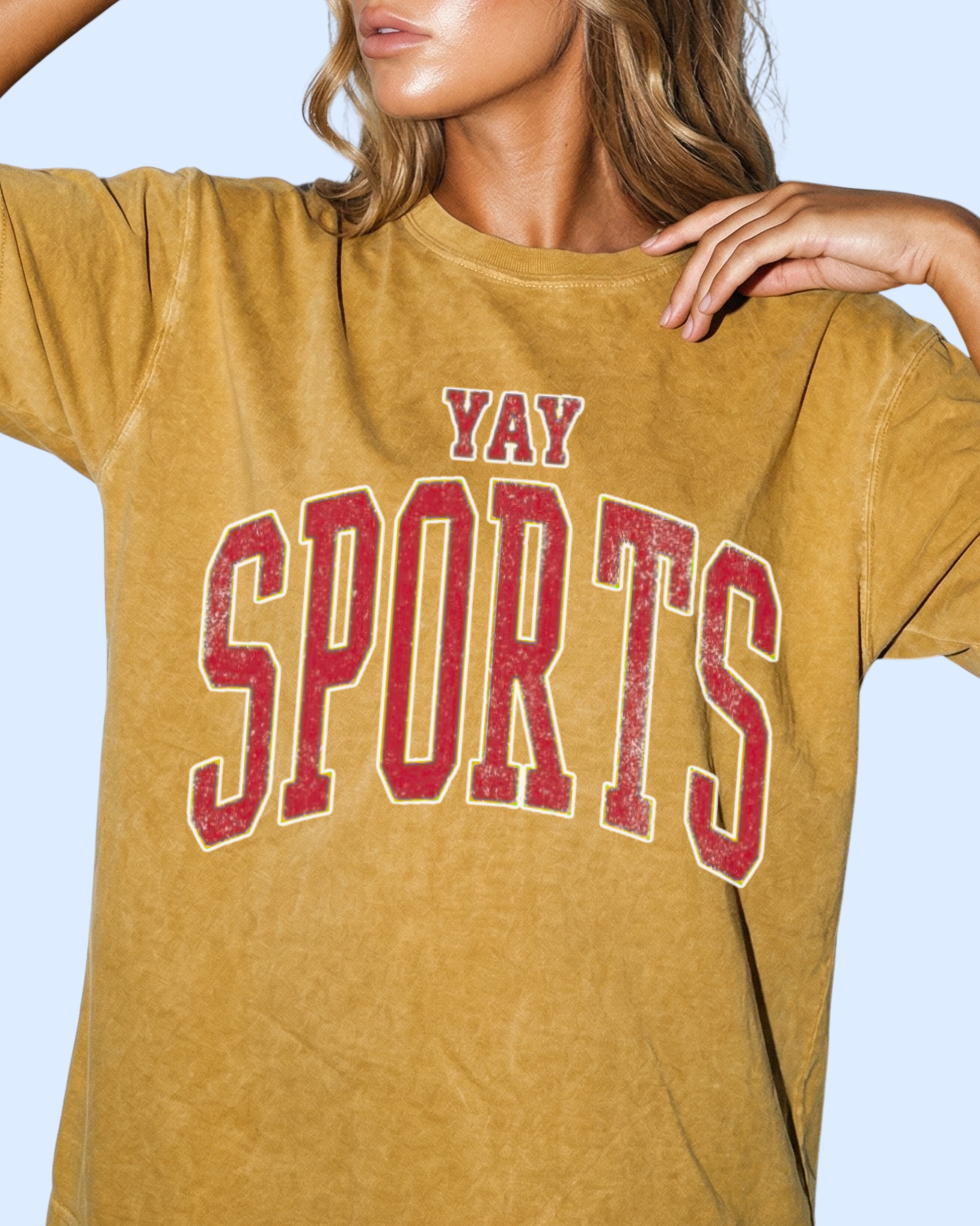 YAY SPORTS COMFORT COLORS TEE