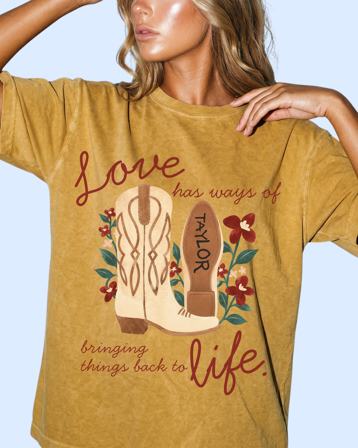 Love has ways comfort colors tee