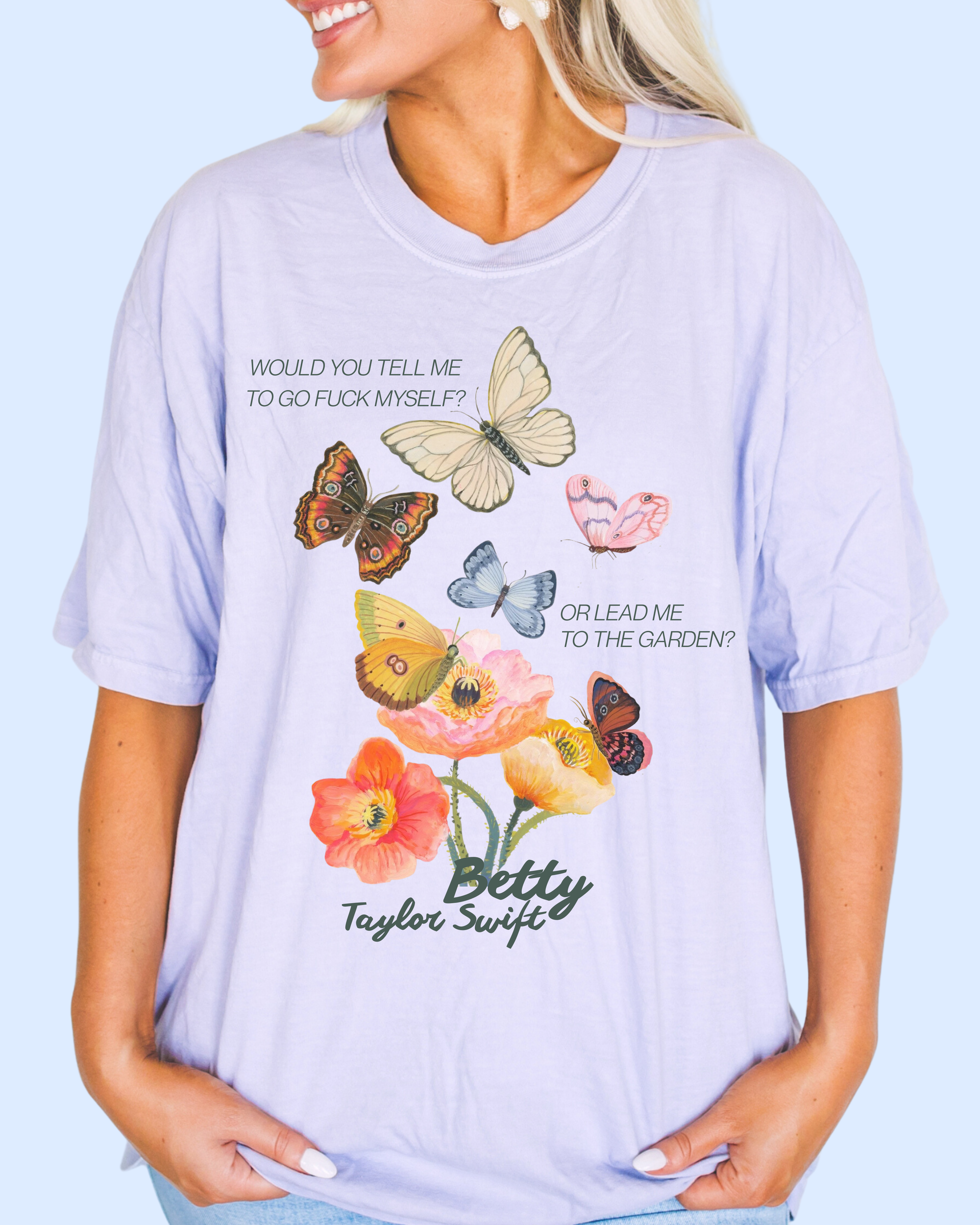 Betty comfort colors tee