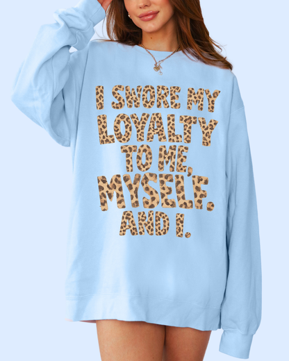 Me myself and I comfort colors tee