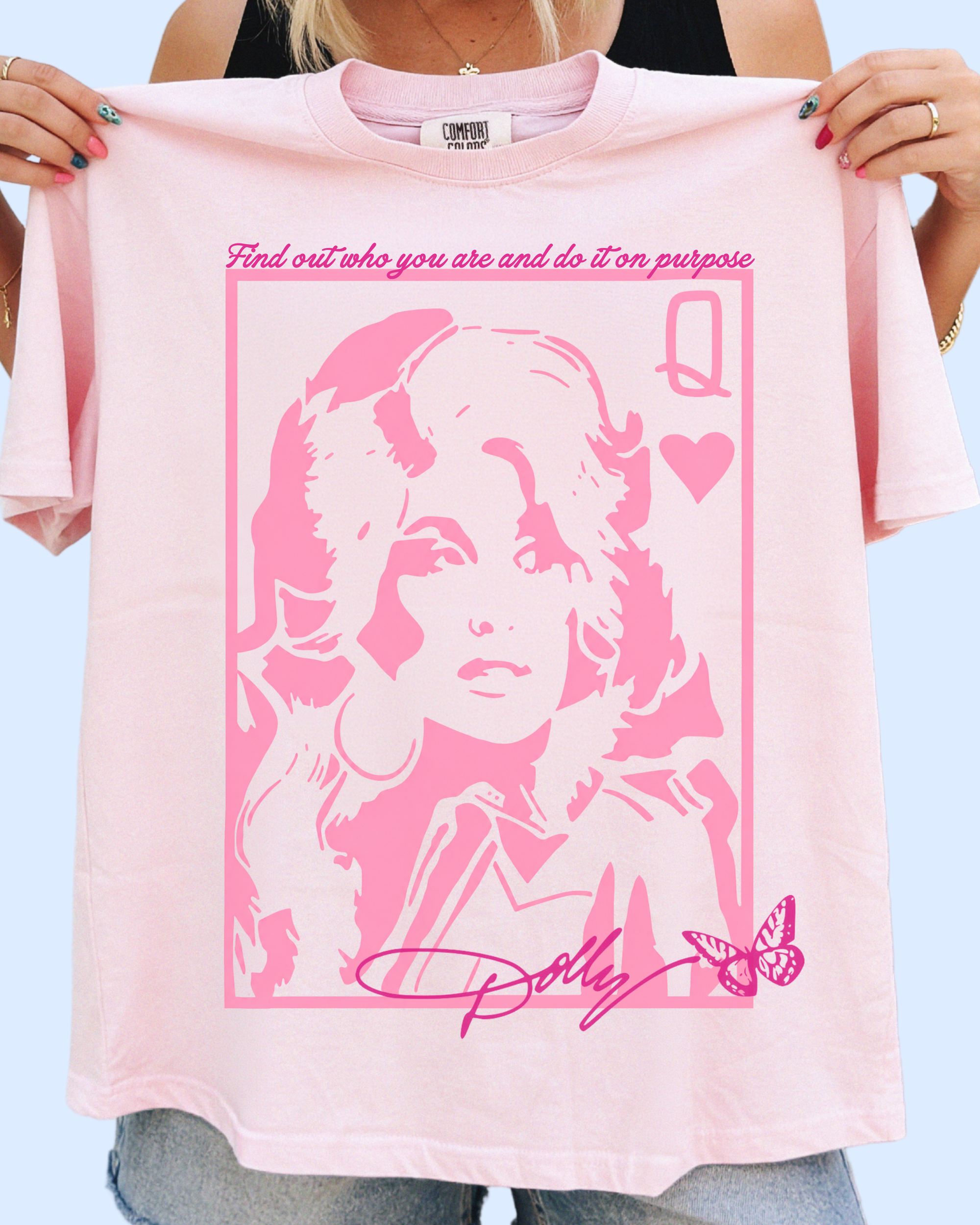 Long live Dolly comfort colors tee
