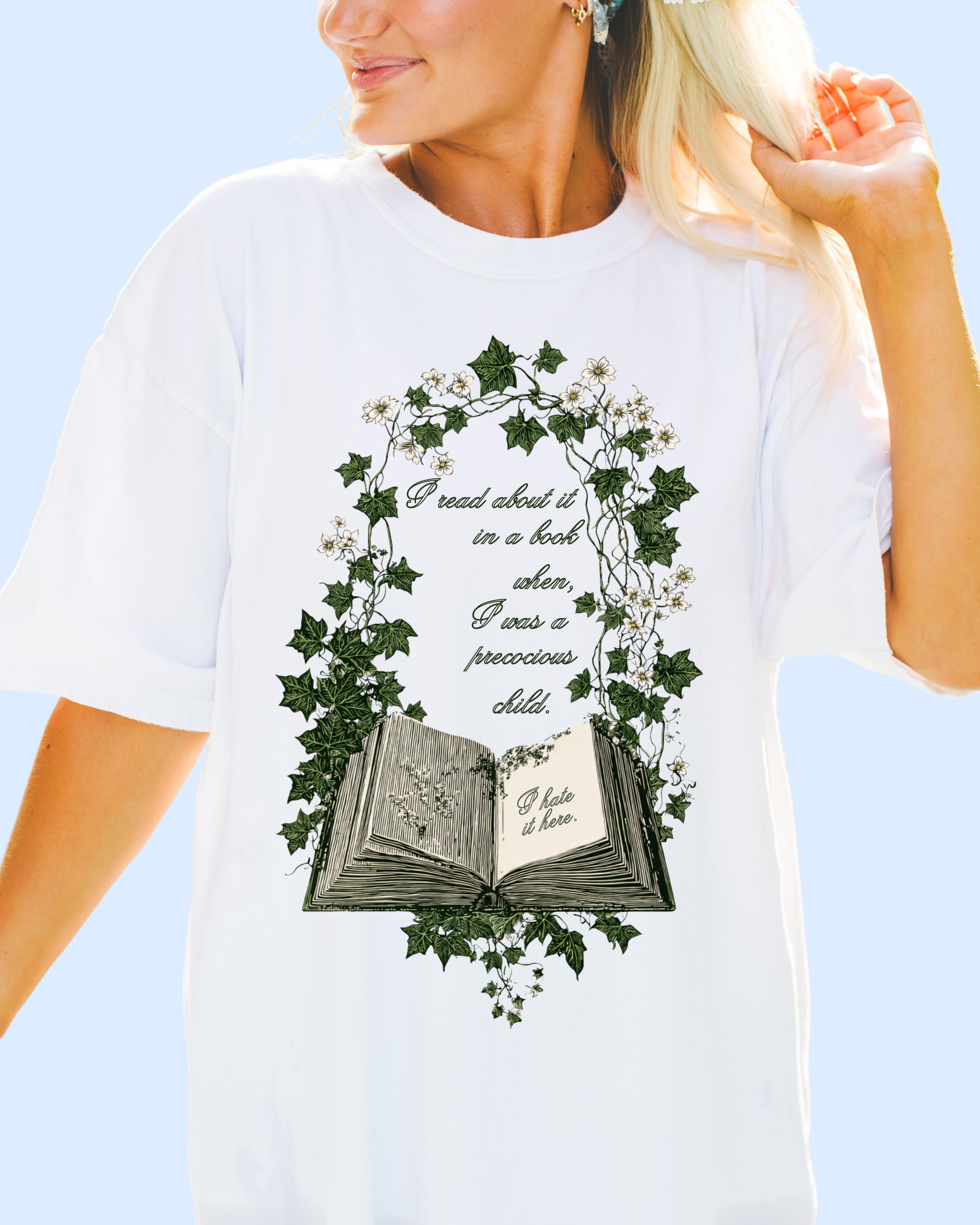 Precocious Child comfort colors tee