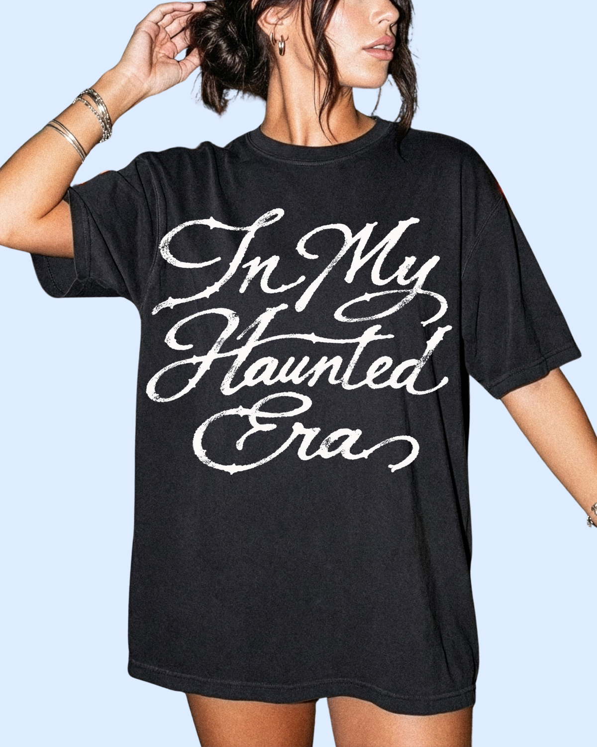 In my haunted era comfort colors tee